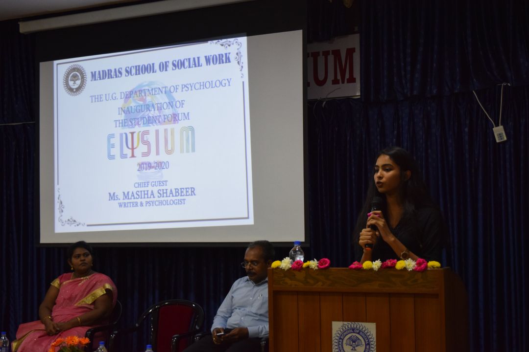Madras School of Social Work event photograph 10